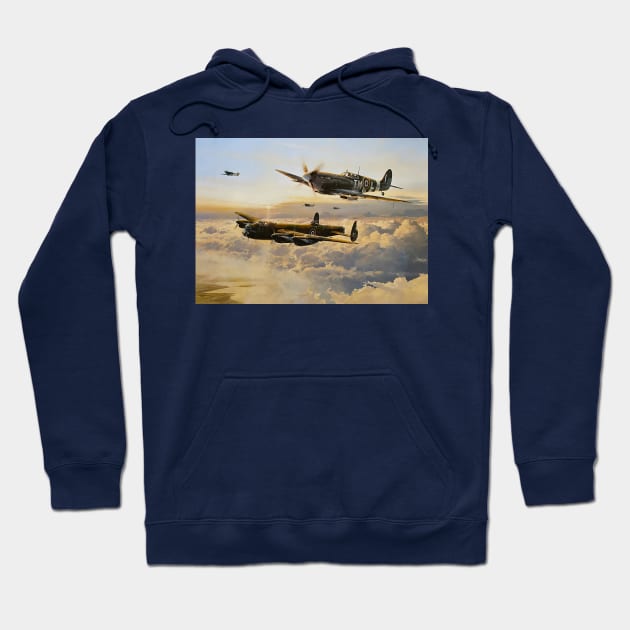 RAF Airfield Repairs Hoodie by Aircraft.Lover